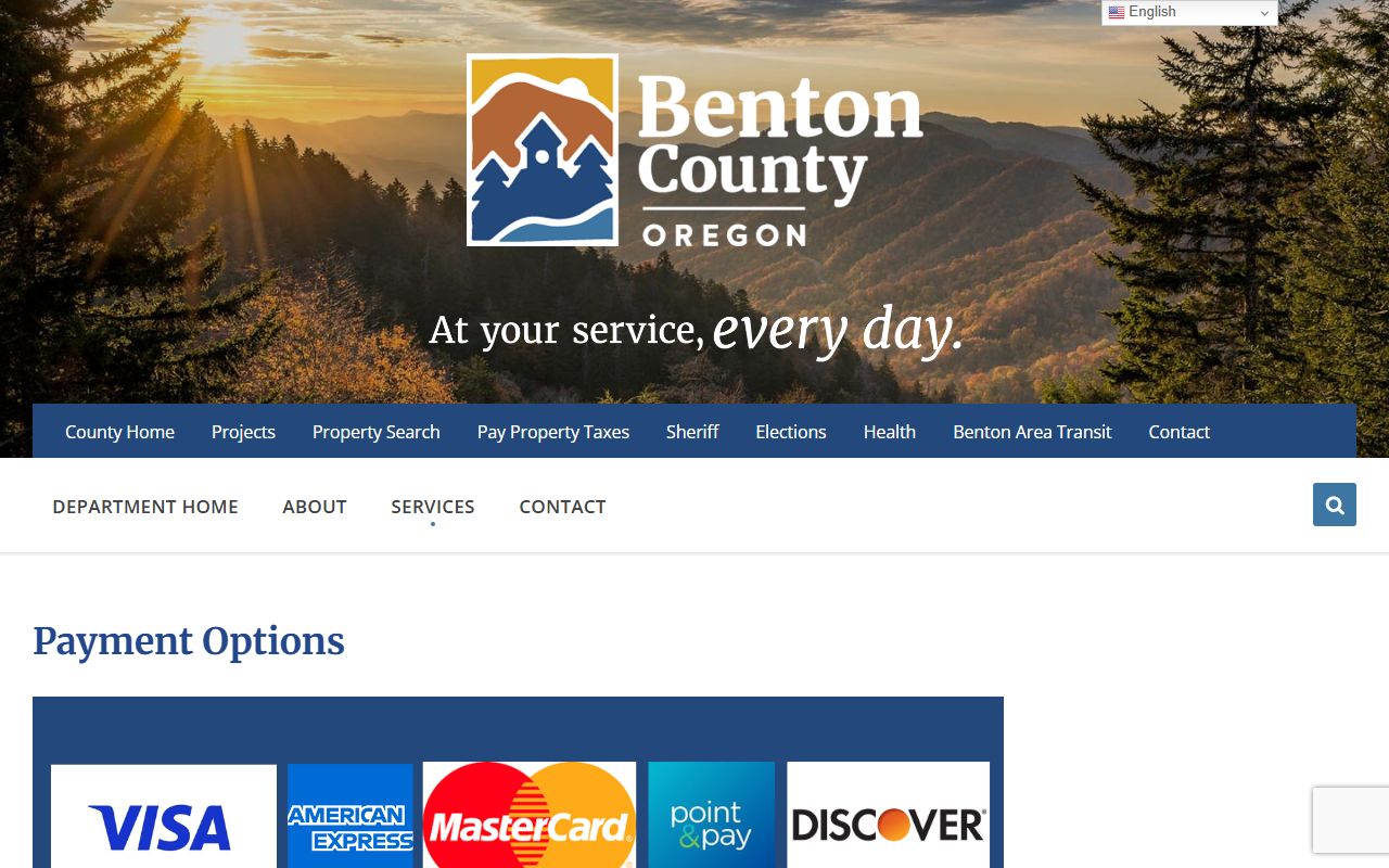 Benton County court charge records and DA payment notice